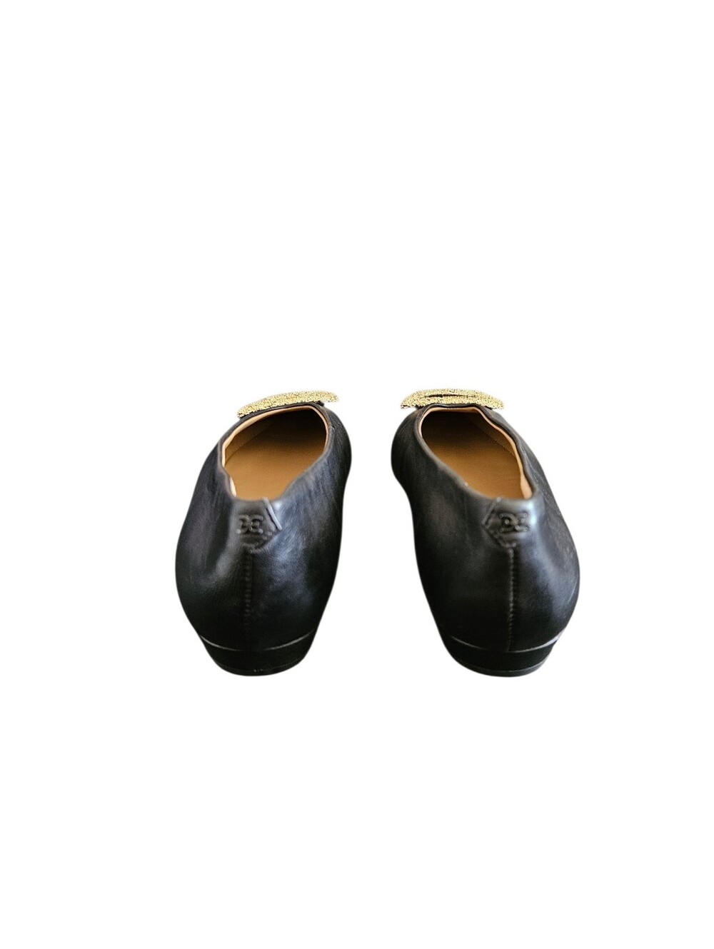 Sam Edelman Janina Pointed Toe Black Glove Fit Leather Flats Size 8.5 - Picture 4 of 9